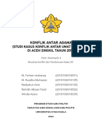 KLP 4 - Konflik Agama Aceh Singkil