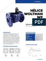 Ficha Tecnica Medidores Hélice Woltman - Serie WF