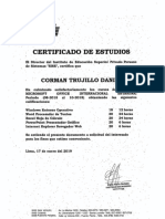 Certificado de Estudios Ofimatica
