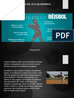 Diego Ricol - Beneficios de Jugar Béisbol