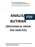 Penentukan Grain Size Mekanika Tanah