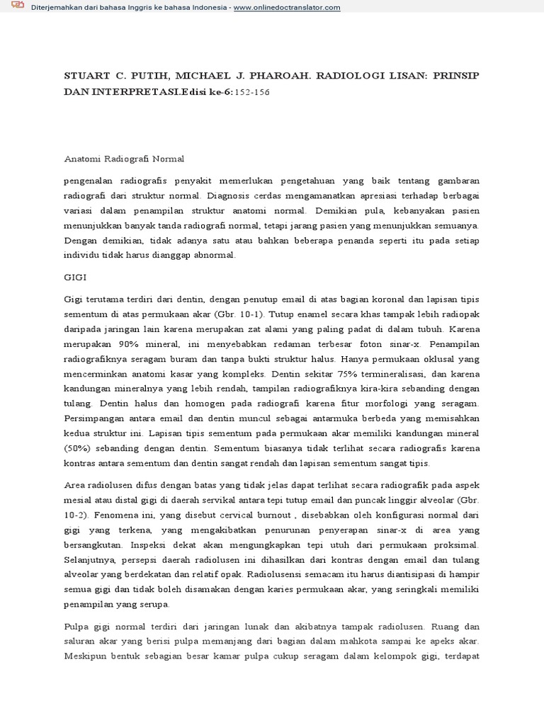 ORAL RADIOLOGY PRINCIPLES AND INTERPRETATION.6th Edition.152156.en