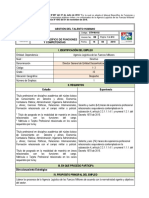 I. Identificación Del Empleo