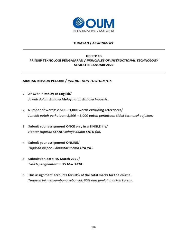 Instructional Tech Assignment | PDF | Human Communication | Learning