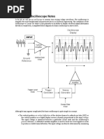 EELE 250: Oscilloscope Notes