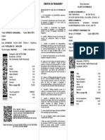 Documento Auxiliar de Bilhete de Passagem Eletrônico Bilhete de Embarque