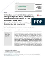 A Literature Review On The Improvement Strategies of Passive Design For The Roo Fing System of The Modern House in A Hot and Humid Climate Region