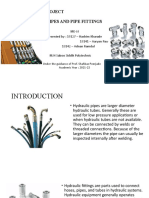 Pipe and Pipe Fittings in Hydraulic System