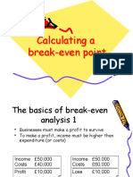 Costs and Breakeven Slides