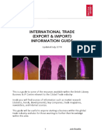 International Trade Export Import Industry Guide