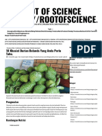 10 Khasiat Durian Belanda Yang Anda Perlu Tahu. - Root of Science - Unit 6
