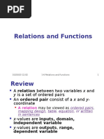 Relations and Functions Notes PPT With Function Notation 2