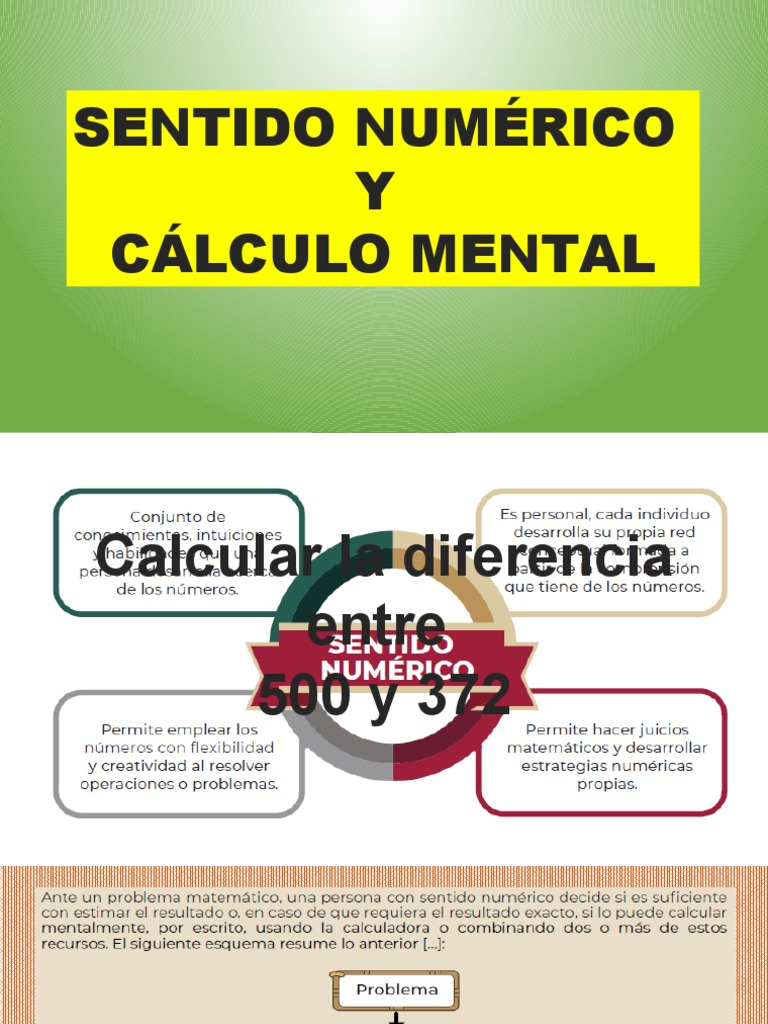 Presentación CTE Sentido Numérico | PDF