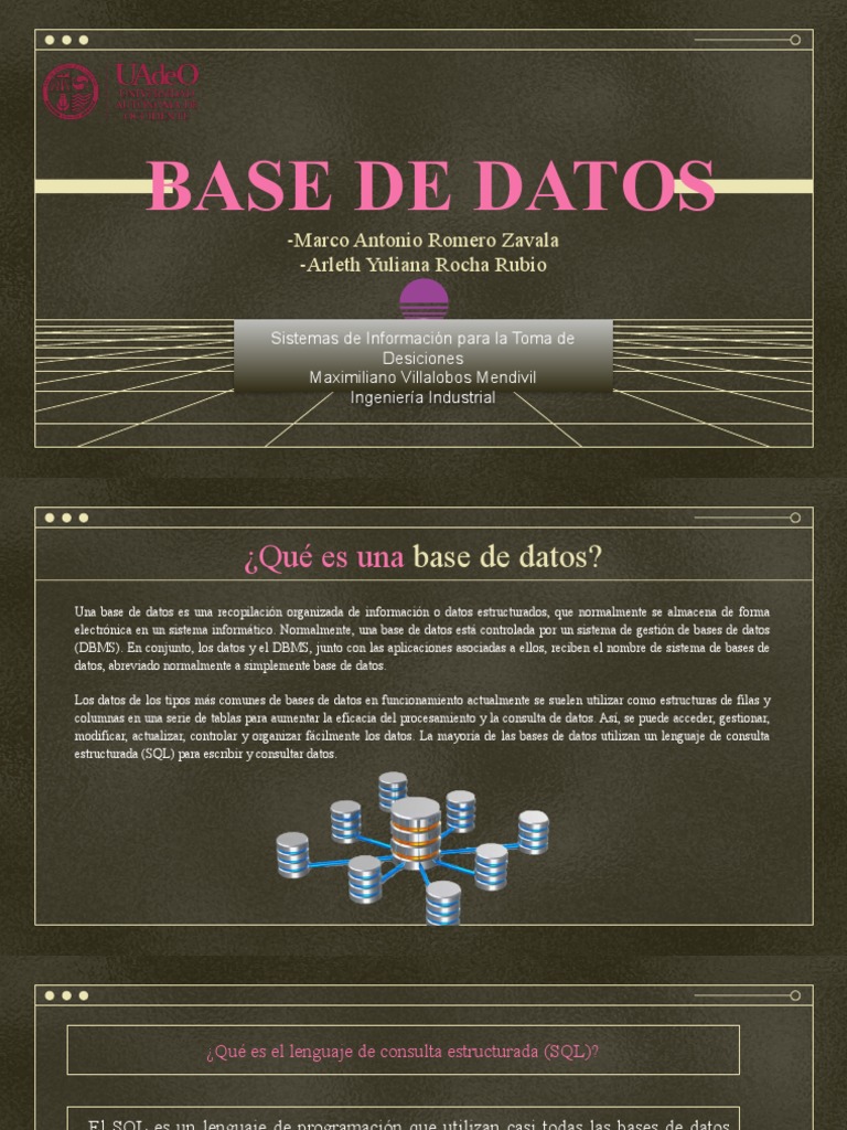 Introducción a las Bases de Datos y SQL | PDF | Bases de datos | Mi sql