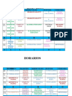 Primaria Inmaculada Actualizadoos Horarios Primaria