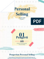 Personal Selling - Zaenab Nabila (XI BDP 2)