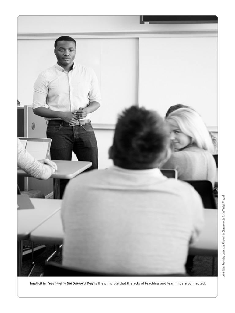 Teaching in The Saviors Way | PDF | Teachers | Jesus