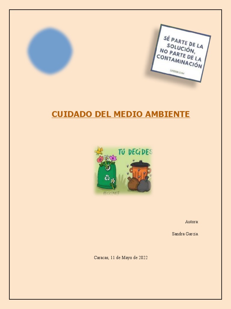 Consejos para Cuidar el Medio Ambiente | PDF | Reciclaje | Residuos