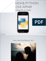 iPhone-Python Love Affair