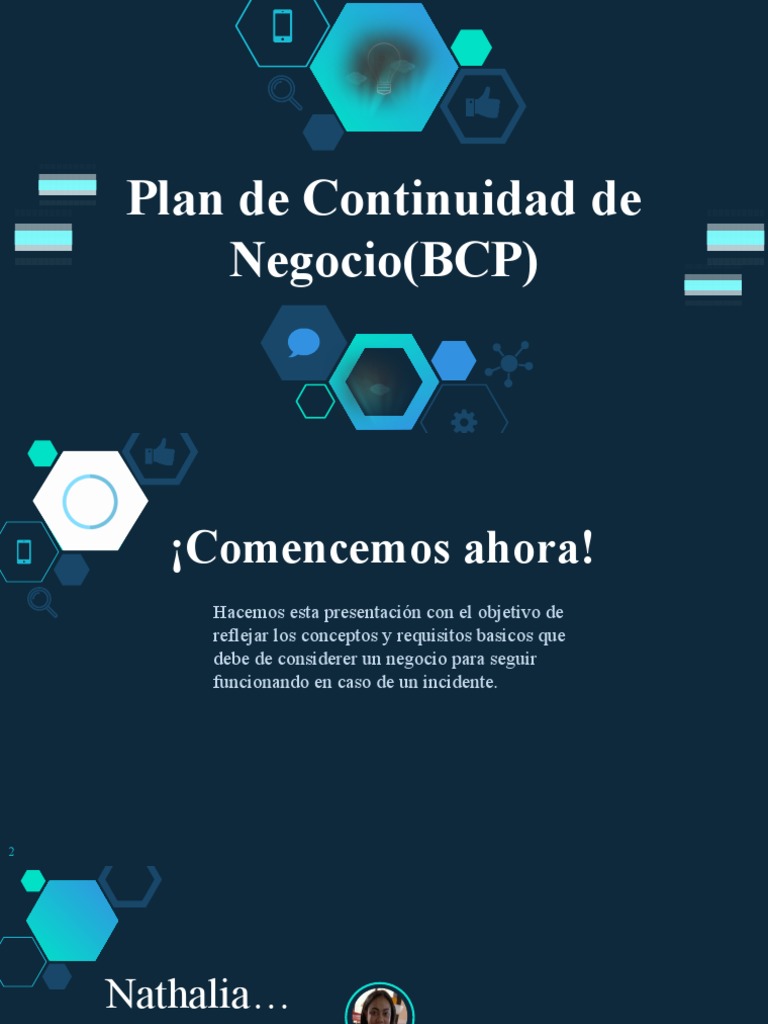 DEFINITIVO Plan de Continuidad de Negocio | PDF | Hospital | Gestión de ...