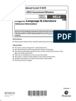 W73037 GCE A English Language & Literature 9EL0 An Accessible Version