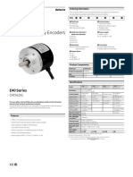 40 MM Diameter Incremental Rotary Encoders: E40 Series