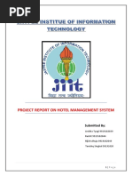 Hotel Management System Minor Project