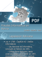 Fraudes InformÃ¡ticos en Bolivia