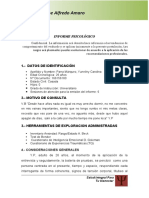 Informe Psicologico