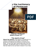Living The Lectionary - Pentecost Sunday