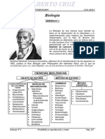 Biología Boletin Pre San Marcos Ciclo 2021-I