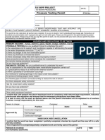 17 - Pressure Testing Permit (A4)