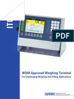W&M Approved Weighing Terminal For Challenging Applications