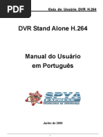 Manual do Usuário DVR H