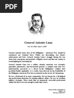 Legacy of General Antonio Luna | PDF | Philippines | Military