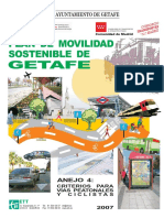 PMUS G Anejo IV Criterios para Vías Peatonales y Ciclistas