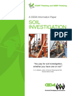 Soil Investigation: A CEDA Information Paper