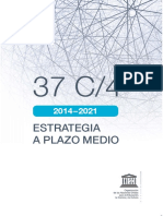 Unesco_Estrategia a plazo medio 2014-2021