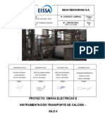 PRPX-NX-0038 Instalación Eléctrica e Instrumental Transportador de Calcina Silo 6