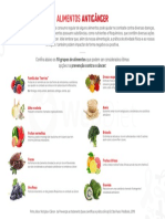 alimentos anti cancer