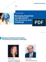 12th May Managing Expatriate Compensation The Currency and Inflation Challenges