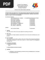 KK Assembly Minutes - January 2024 | PDF | Government