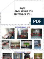 3Q6S Patrol Result For September 2021