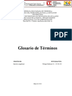 Glosario de Terminos