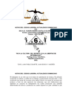 Notas Del Código Laboral Actualizado Dominicano