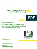 Manual para Generar Registro y Postulacion