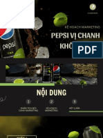 Charmers - Marketing Plan - Pepsi Vị Chanh Không Calo