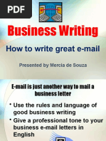 How To Write Great Email