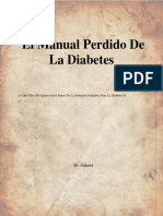 El Manual Perdido de La Diabetes 