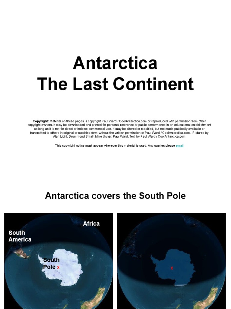 Antarctica English | PDF | Antarctica | Penguin